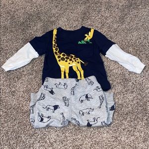 2 piece Set. Boy (6m)